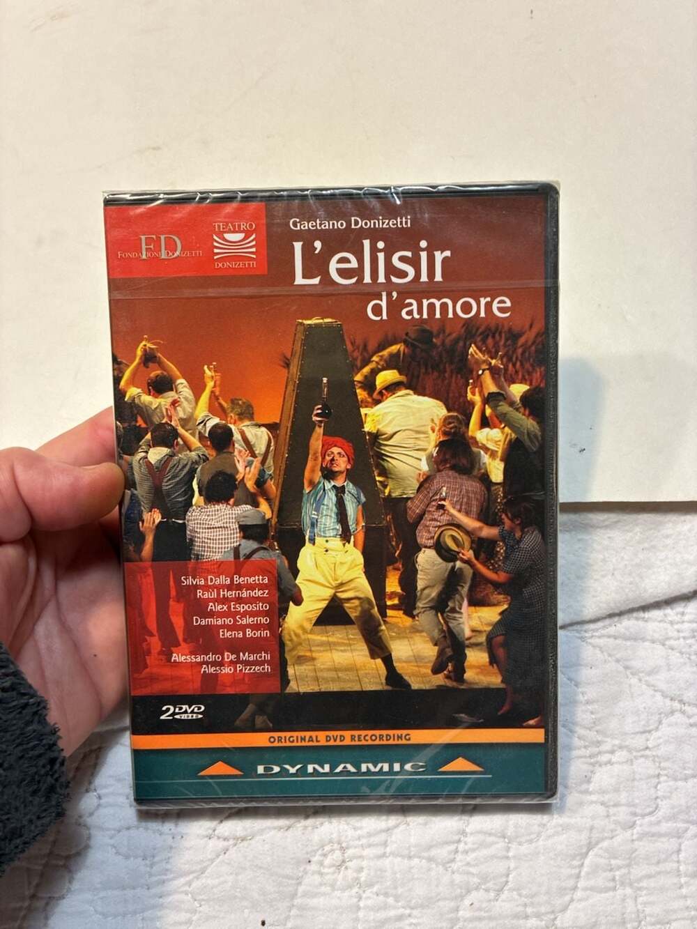 Gaetano Donizetti: L'elisir d'amore 2-DVD Set (Dynamic Label, 2007 Teatro Donize